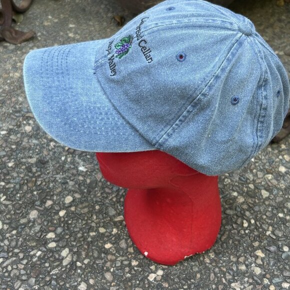 Cakebread Cellars Denim Blue Baseball Cap Port Authority - Picture 4 of 7